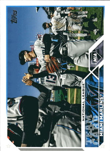 2023 Topps #473 Miami Marlins NM-MT  