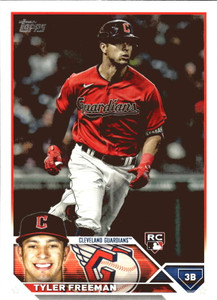 2023 Topps #462 Tyler Freeman NM-MT  RC Rookie Cleveland Guardians 