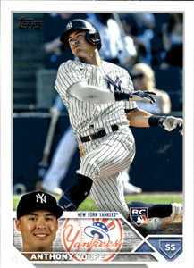 2023 Topps #460 Anthony Volpe NM-MT  RC Rookie New York Yankees 