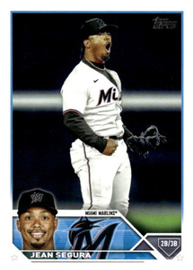 2023 Topps #399 Jean Segura NM-MT  Miami Marlins 