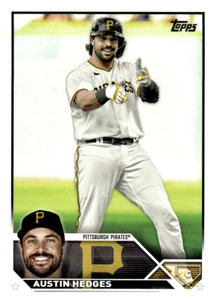 2023 Topps #385 Austin Hedges NM-MT  Pittsburgh Pirates 