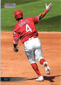 2021 Stadium Club #111 Khris Davis NM-MT Texas Rangers 
