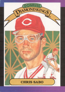 1989 Donruss #4 Chris Sabo DK DP NM-MT Cincinnati Reds 