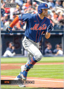 2021 Stadium Club #246 Brandon Nimmo NM-MT New York Mets 