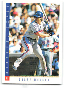 1993 Score #5 Larry Walker NM-MT  Montreal Expos 