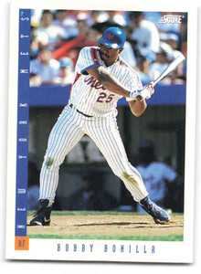 1993 Score #8 Bobby Bonilla NM-MT  New York Mets 