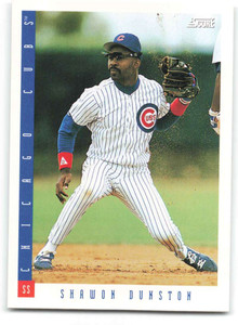 1993 Score #26 Shawon Dunston NM-MT  Chicago Cubs 