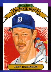 1989 Donruss #18 Jeff Robinson DK NM-MT Detroit Tigers 