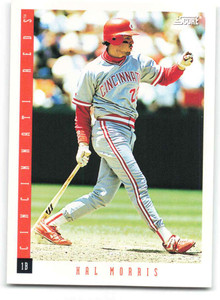 1993 Score #38 Hal Morris NM-MT  Cincinnati Reds 