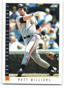 1993 Score #46 Matt Williams NM-MT  San Francisco Giants 