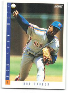 1993 Score #53 Dwight Gooden NM-MT  New York Mets 