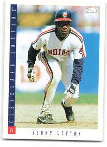 1993 Score #58 Kenny Lofton NM-MT  Cleveland Indians 