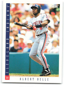 1993 Score #84 Albert Belle NM-MT  Cleveland Indians 
