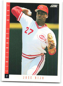 1993 Score #105 Jose Rijo NM-MT  Cincinnati Reds 