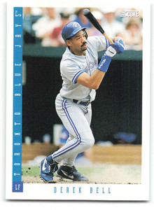1993 Score #122 Derek Bell NM-MT  Toronto Blue Jays 