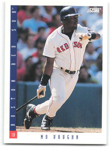 1993 Score #132 Mo Vaughn NM-MT  Boston Red Sox 