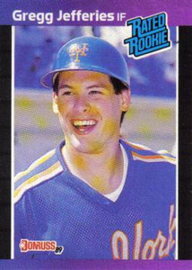 Gregg Jefferies - Mets #645 Score 1988 Baseball RC Trading Card