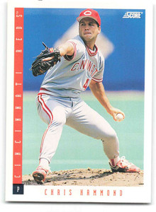 1993 Score #195 Chris Hammond NM-MT  Cincinnati Reds 