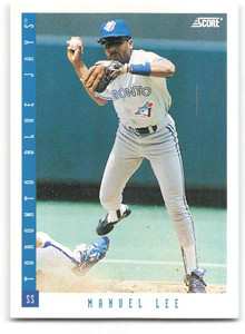 1993 Score #205 Manuel Lee NM-MT  Toronto Blue Jays 