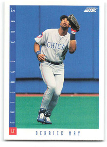 1993 Score #213 Derrick May NM-MT  Chicago Cubs 