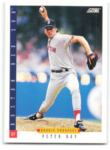 1993 Score #230 Peter Hoy NM-MT  Boston Red Sox 