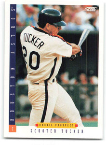 1993 Score #237 Scooter Tucker NM-MT  Houston Astros 