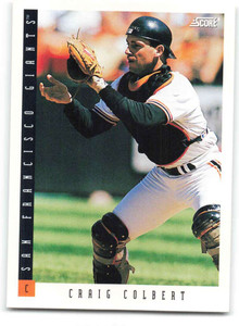 1993 Score #255 Craig Colbert NM-MT  San Francisco Giants 