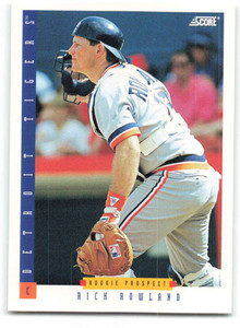 1993 Score #283 Rich Rowland NM-MT  Detroit Tigers 