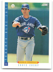 1993 Score #297 Eddie Zosky NM-MT  Toronto Blue Jays 