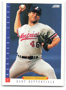 1993 Score #312 Kent Bottenfield NM-MT  Montreal Expos 