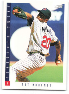 1993 Score #337 Pat Mahomes NM-MT  Minnesota Twins 