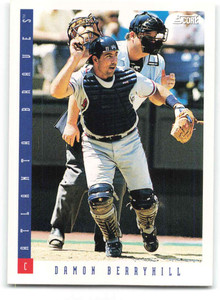 1993 Score #373 Damon Berryhill NM-MT  Atlanta Braves 