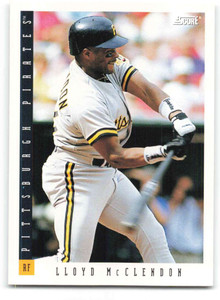 1993 Score #380 Lloyd McClendon NM-MT  Pittsburgh Pirates 