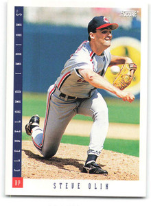 1993 Score #388 Steve Olin NM-MT  Cleveland Indians 