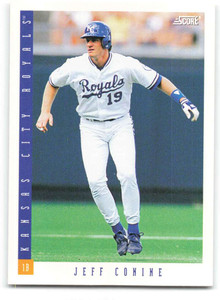 1993 Score #402 Jeff Conine NM-MT  Kansas City Royals 