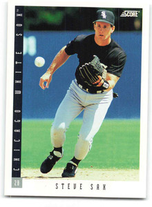 1993 Score #418 Steve Sax NM-MT  Chicago White Sox 