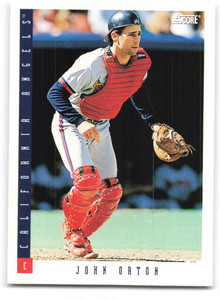 1993 Score #453 John Orton NM-MT  California Angels 