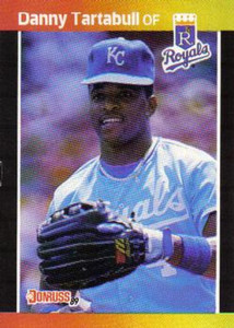 1989 Donruss #61 Danny Tartabull NM-MT Kansas City Royals 
