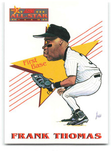 1993 Score #510 Frank Thomas AS NM-MT  Chicago White Sox 