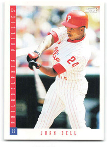 1993 Score #588 Juan Bell NM-MT  Philadelphia Phillies 