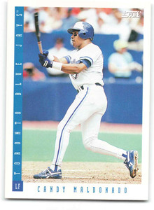 1993 Score #615 Candy Maldonado NM-MT  Toronto Blue Jays 