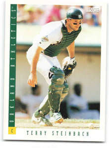 1993 Score #626 Terry Steinbach NM-MT  Oakland Athletics 