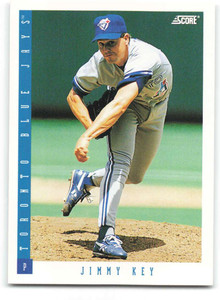 1993 Score #639 Jimmy Key NM-MT  Toronto Blue Jays 