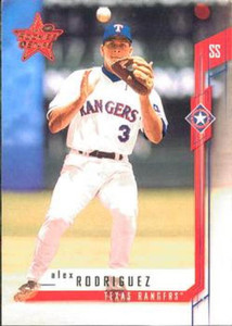 2001 Leaf Rookies & Stars #1 Alex Rodriguez NM-MT  Texas Rangers 