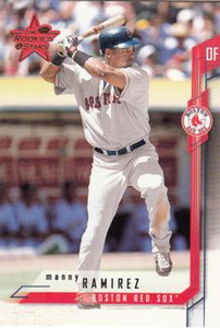 2001 Leaf Rookies & Stars #24 Manny Ramirez NM-MT  Boston Red Sox 