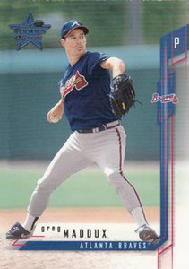 2001 Leaf Rookies & Stars #89 Greg Maddux NM-MT  Atlanta Braves 
