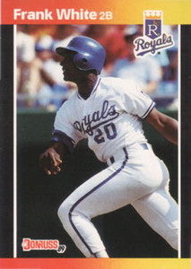 1989 Donruss #85 Frank White NM-MT Kansas City Royals 
