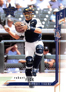 2001 Leaf Rookies & Stars #18 Robert Fick NM-MT  Detroit Tigers 