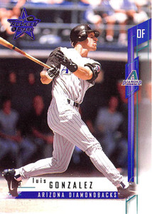 2001 Leaf Rookies & Stars #20 Luis Gonzalez NM-MT  Arizona Diamondbacks 