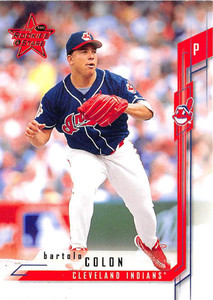 2001 Leaf Rookies & Stars #39 Bartolo Colon NM-MT  Cleveland Indians 
